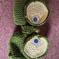 Crochet sunglass cover