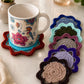 Crochet coasters ,set of 6