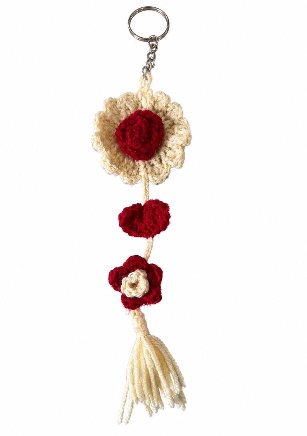 Handmade crochet keychain,bag charm