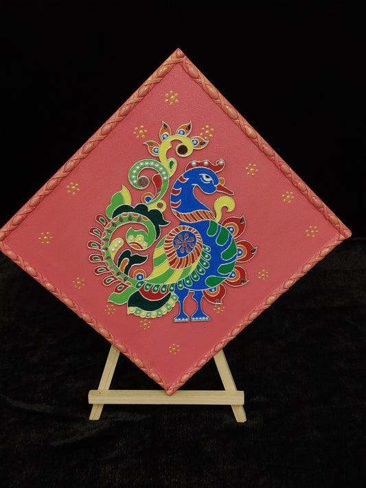 Handmade wall decor art piece - Hunar Hatti