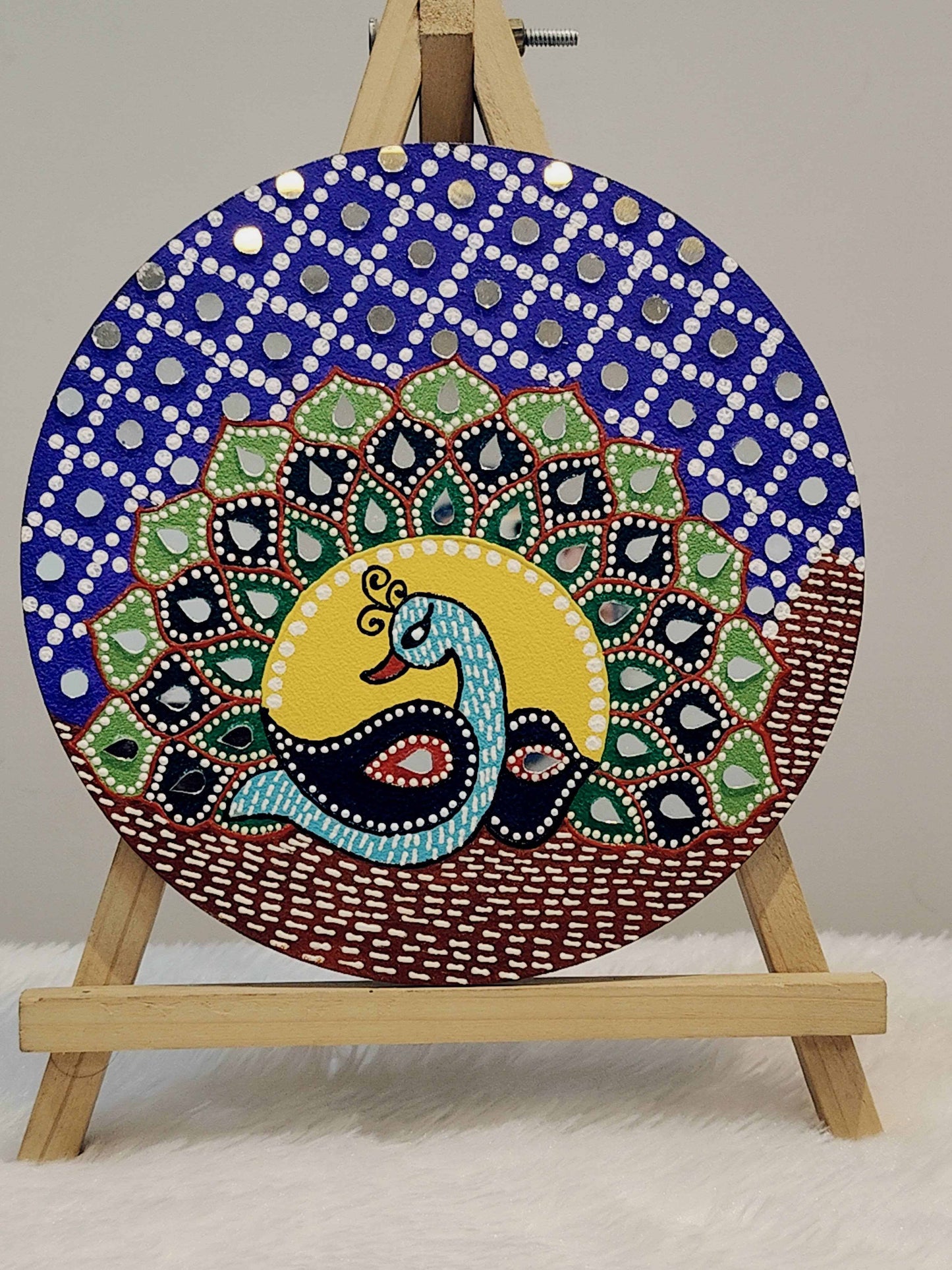 handcrafted wall plates