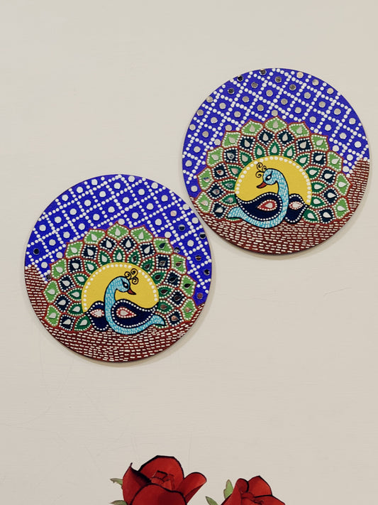 handcrafted wall plates