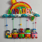 Kids hanging -SuperheroTrain (Single Name)