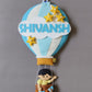 Personalized Handmade Kids name hanging- Hot air ballon - Girl/Boy/Unicorn