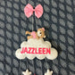 Kids hanging -Teddy on cloud