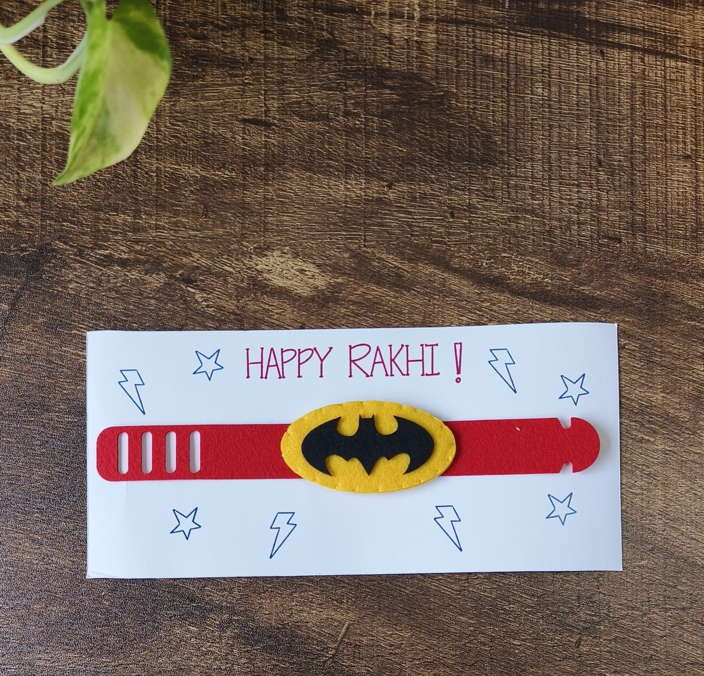 Kids wall hanging- Superhero Rakhi Hamper