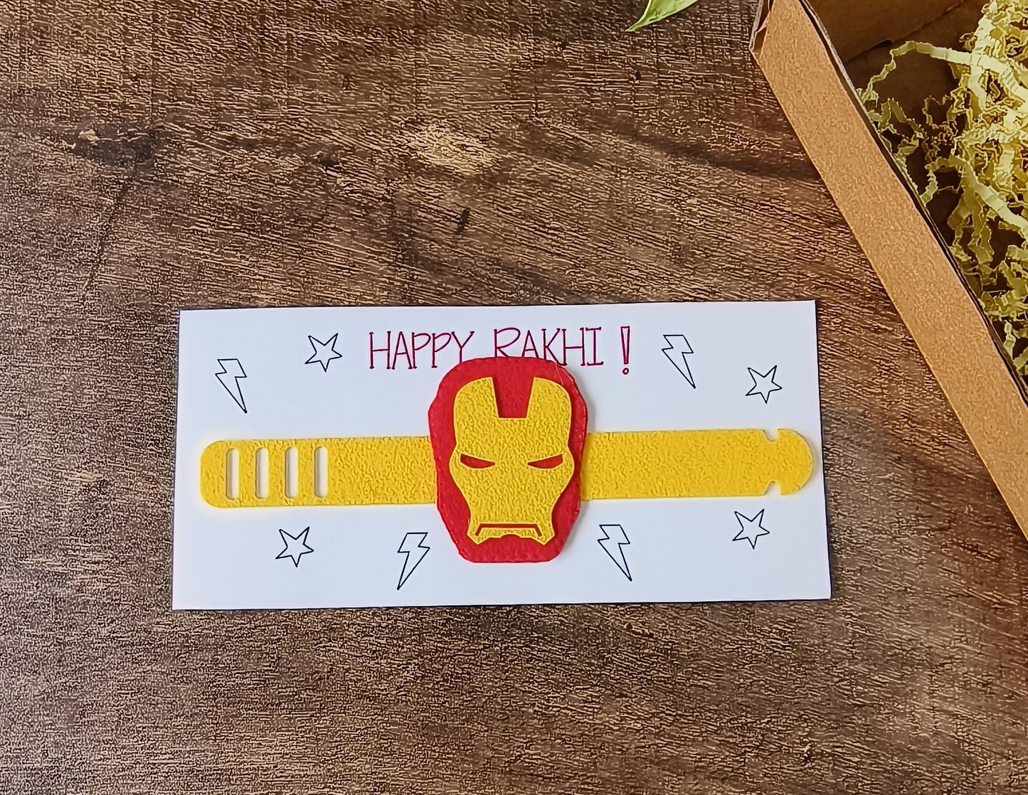 Kids wall hanging- Superhero Rakhi Hamper