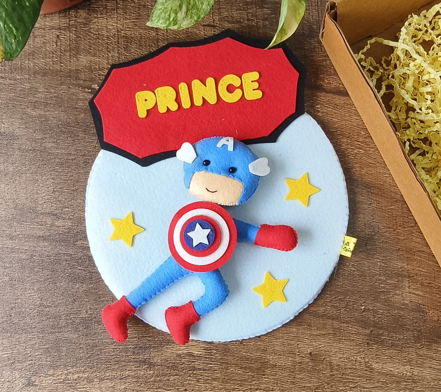 Kids wall hanging- Superhero Rakhi Hamper