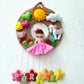 Kids hanging -Jute base Girl hanging