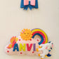 Kids hanging -Pink cloud Unicorn