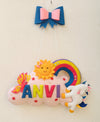 Kids hanging -Pink cloud Unicorn