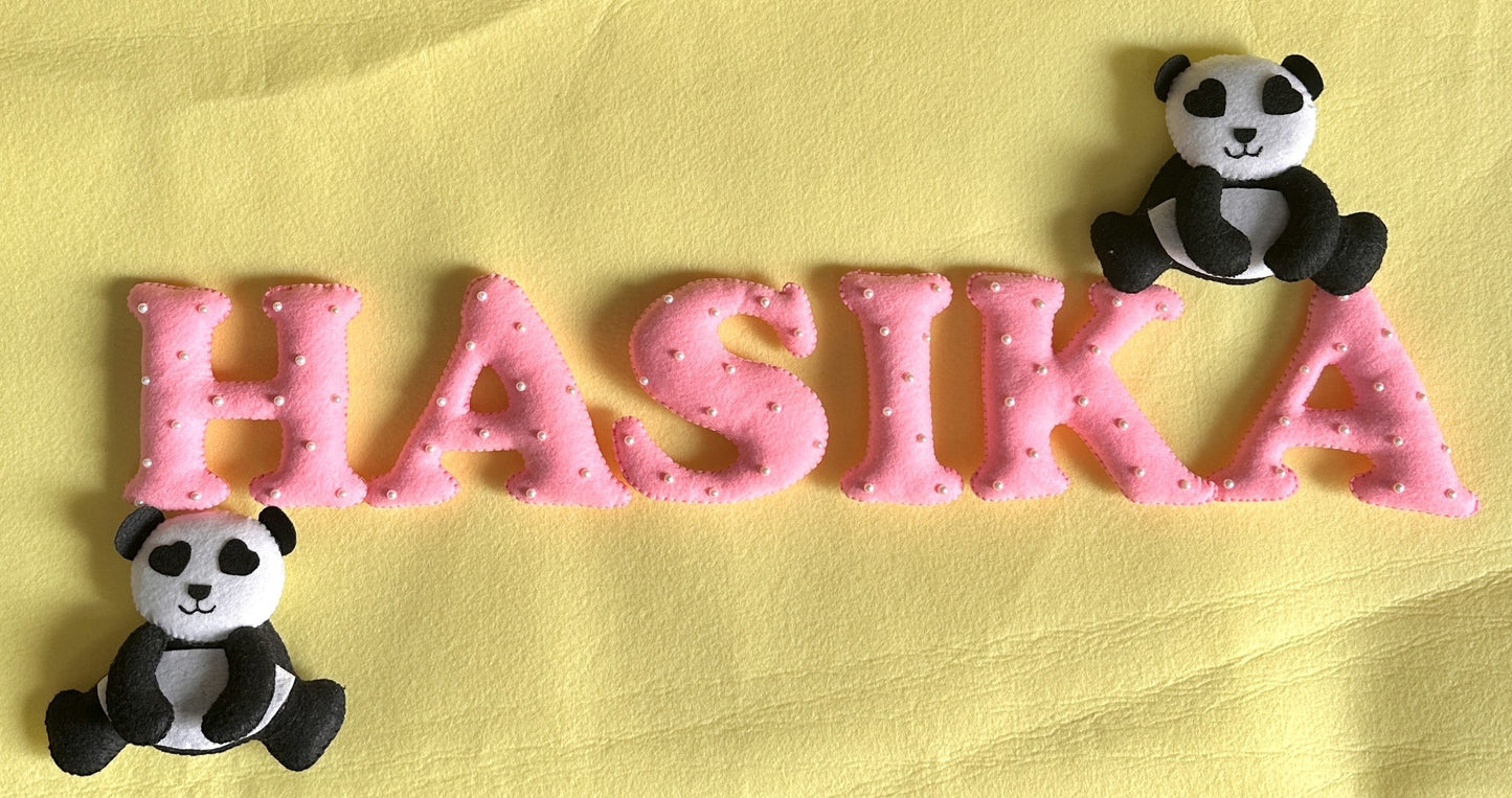 Kids hanging -Animal Name Banner