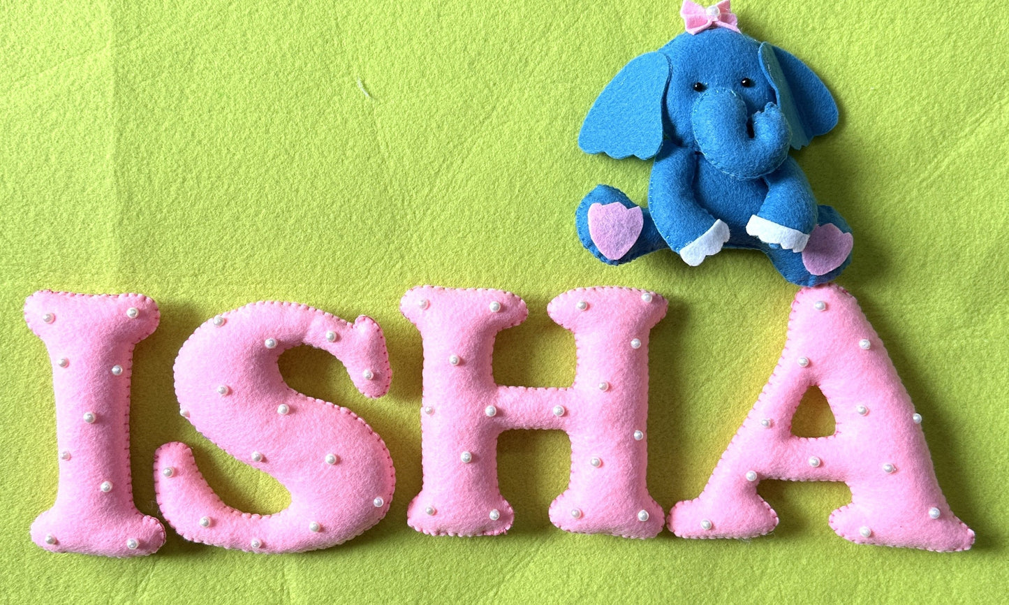 Kids hanging -Animal Name Banner