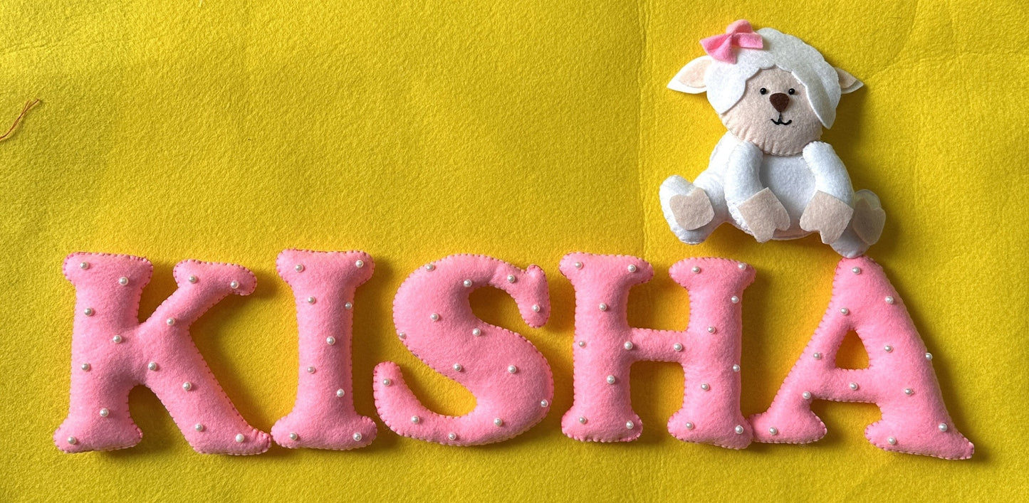 Kids hanging -Animal Name Banner