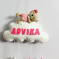 Kids hanging -Teddy on cloud