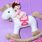 Kids hanging -Baby Girl on horse