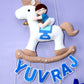 Kids hanging -Baby Boy on horse