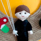 Kids hanging -Jute base Boy hanging