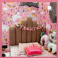 Kids hanging -Unicorn Name  Bunting