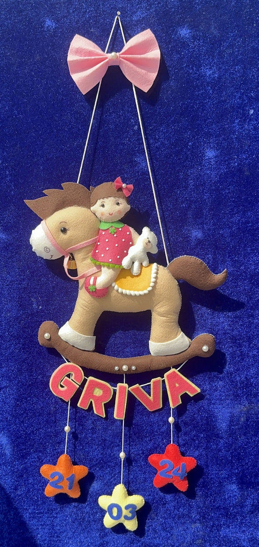 Kids hanging -Lakdi ka ghoda (Girl)