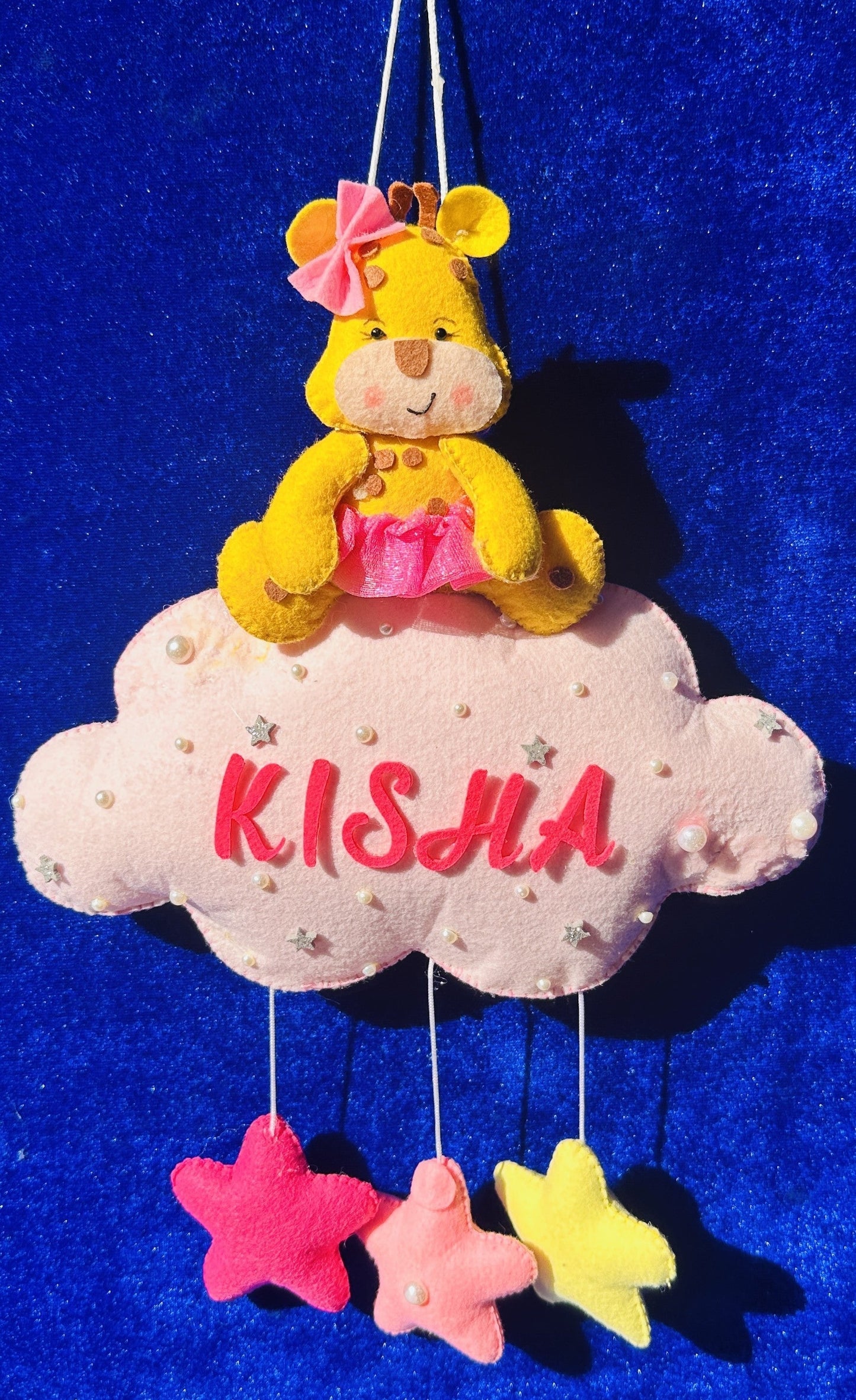 Kids hanging -Animals on Cloud with DOB