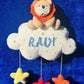Kids hanging -Animals on Cloud with DOB
