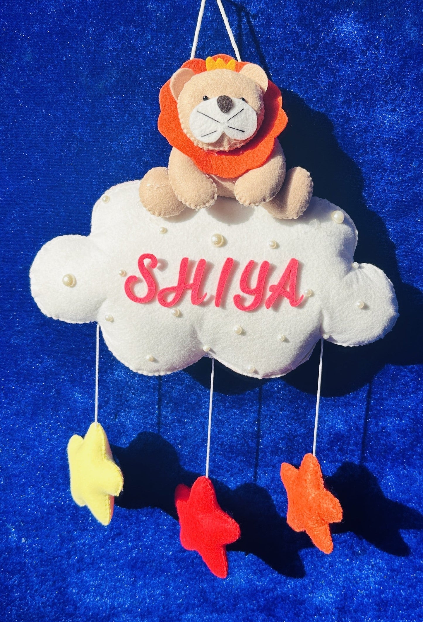Kids hanging -Animals on Cloud with DOB