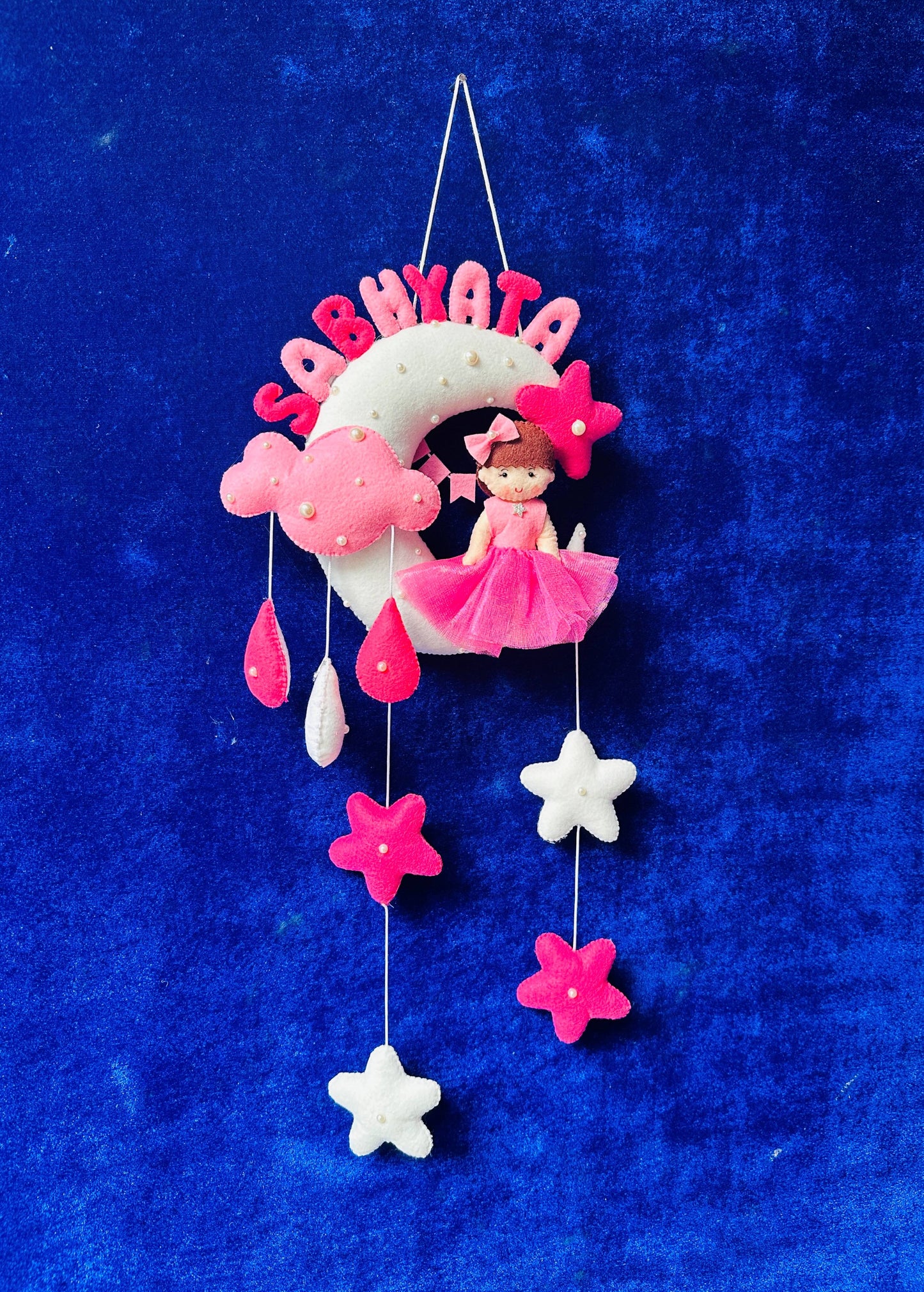Kids hanging -Girl on Moon