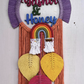 Name wall hanging-Macrame