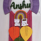Name wall hanging-Macrame