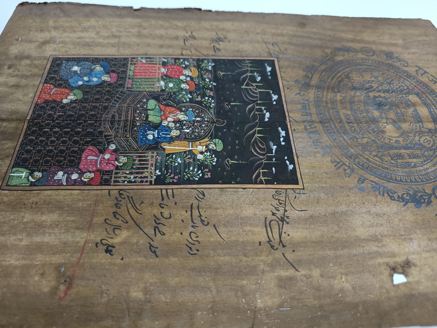 Mughal Painting-Mughal darbar