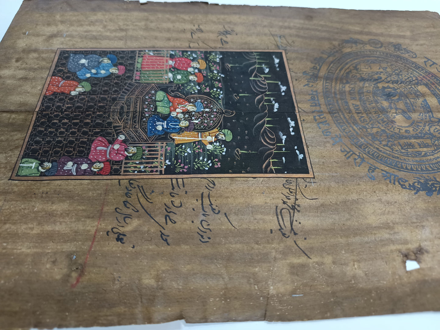 Mughal Painting-Mughal darbar