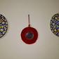 macrame-hanging wall mirror