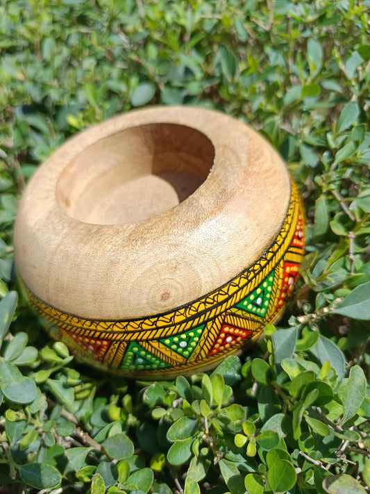 Phad-Candle holder Phad:  interplay of life and power