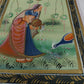 Women giving water - Pichwai