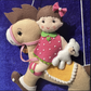 Kids hanging -Lakdi ka ghoda (Girl)