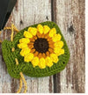 Sunflower airpod/earpod potli/ mini pouch