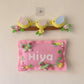 Personalized Handmade Kids name hanging-The Bird Family Name