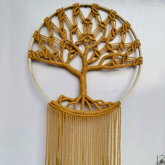 Macrame tree of life