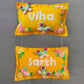 Personalized Handmade Kids name hanging- Bird Family with Siblings