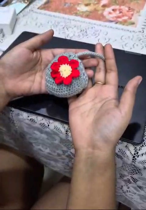 Crochet Earpod Pouches