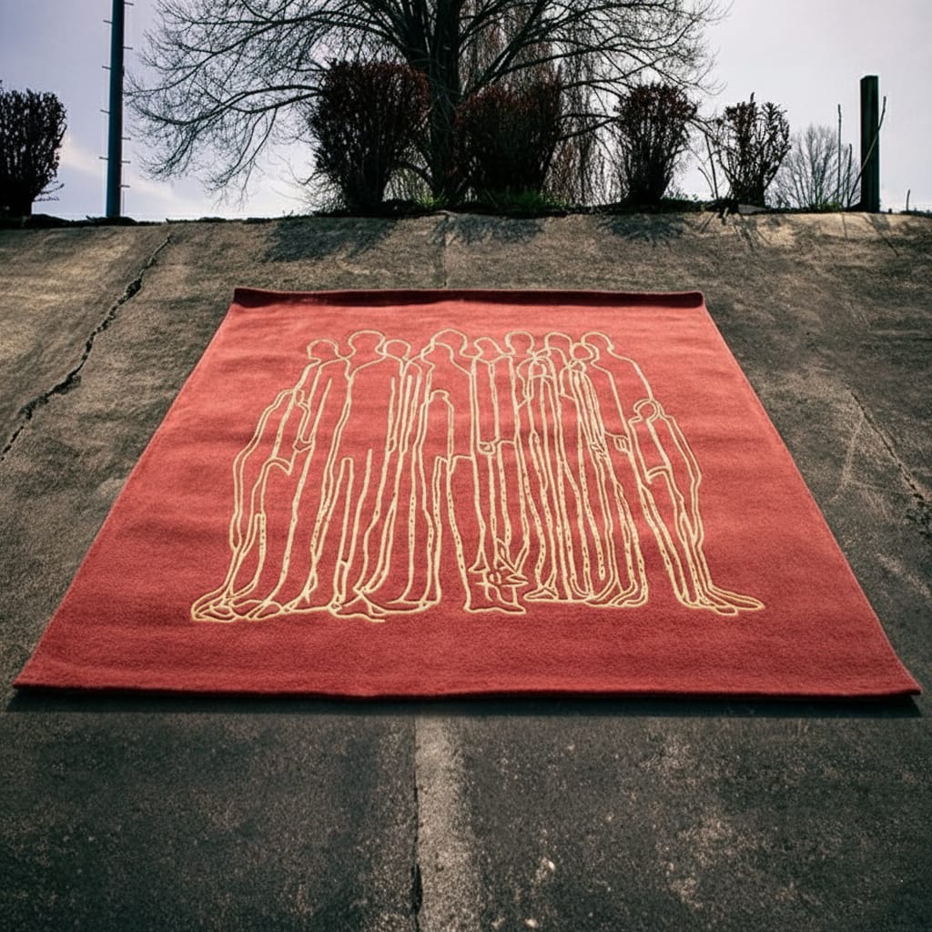 Abstract designed Hand tufted carpets - Hunar Hatti