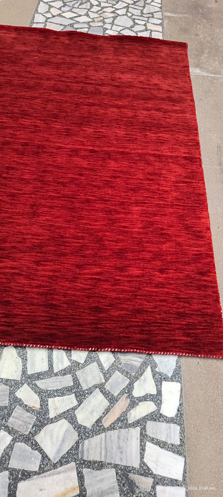 Plain Hand loom knotted carpets - Hunar Hatti