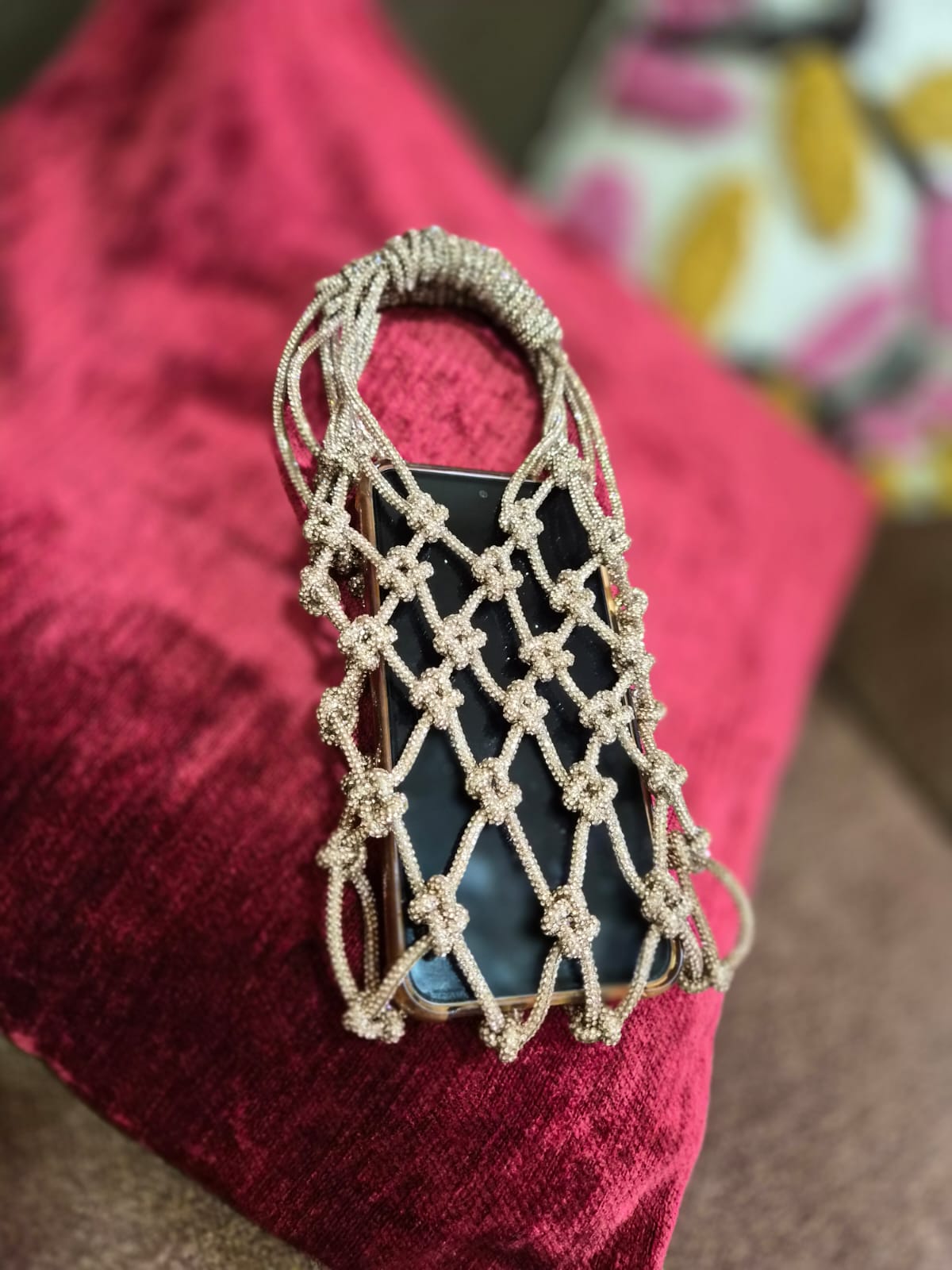Rhinestone mobile sling
