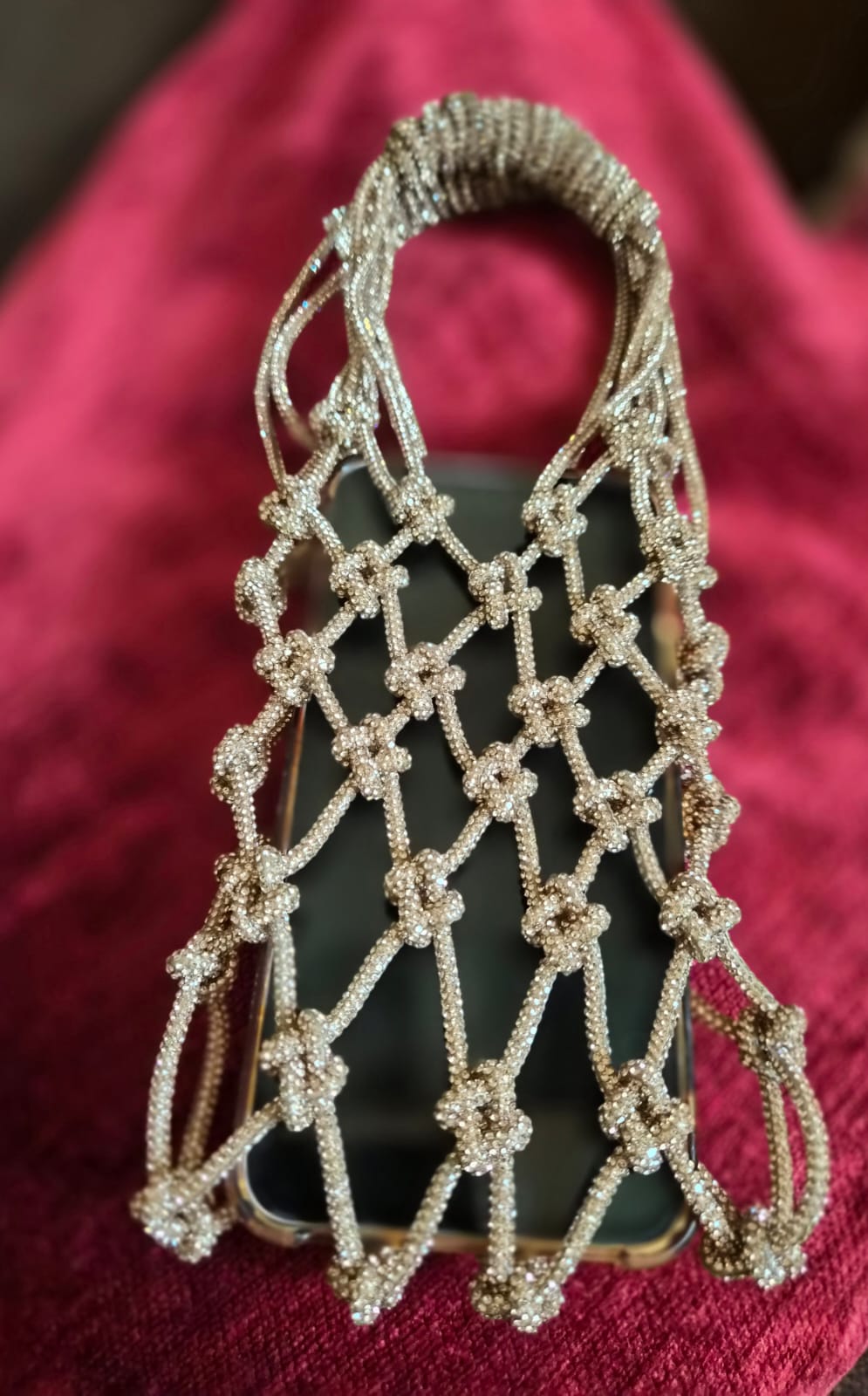 Rhinestone mobile sling