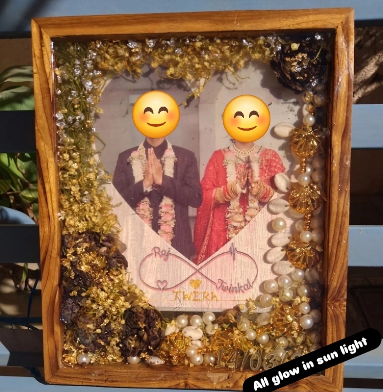 Teakwood Photo Frame